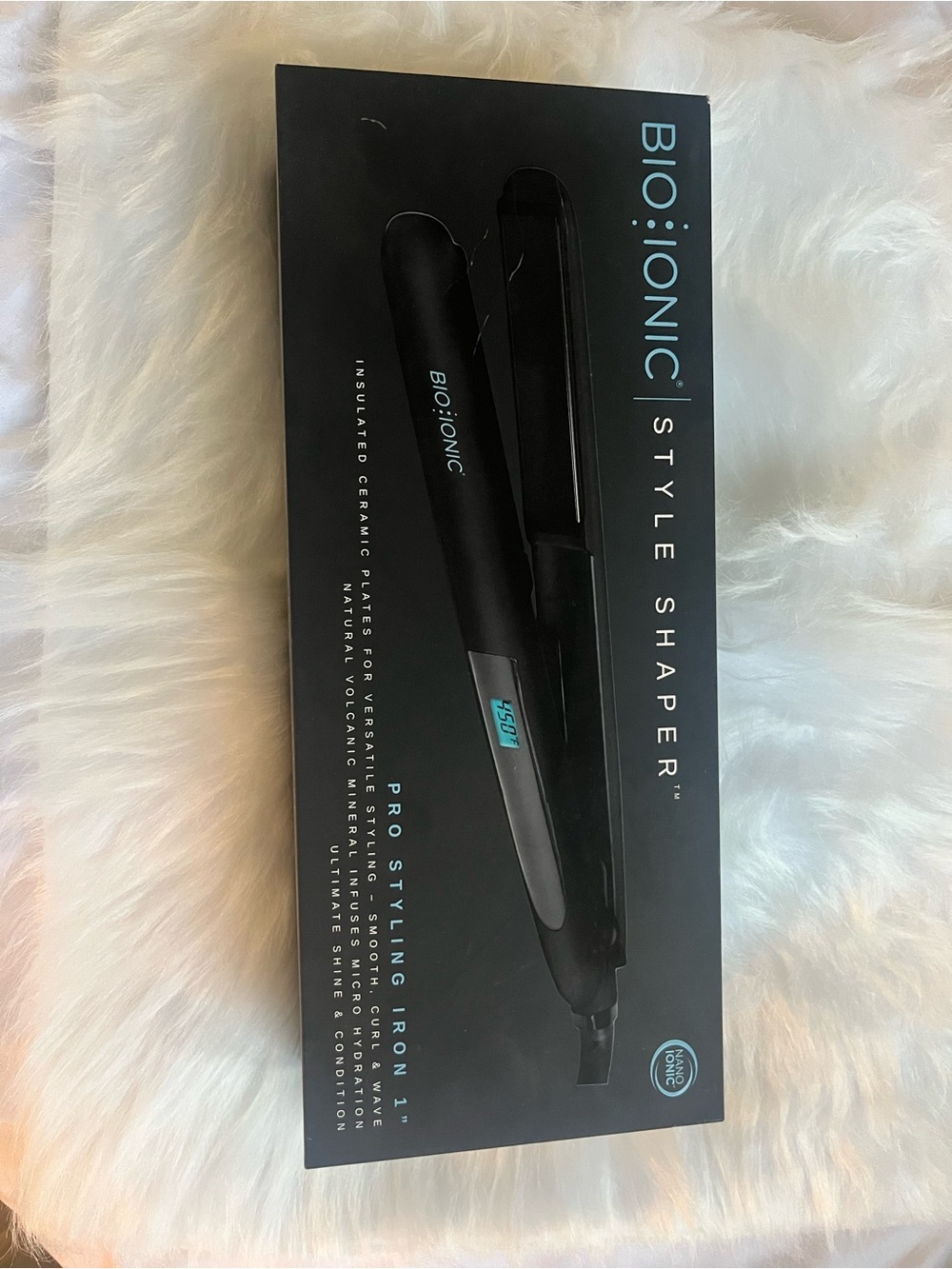 Bio Ionic Black Style Shaper Pro Styling Iron - Black
